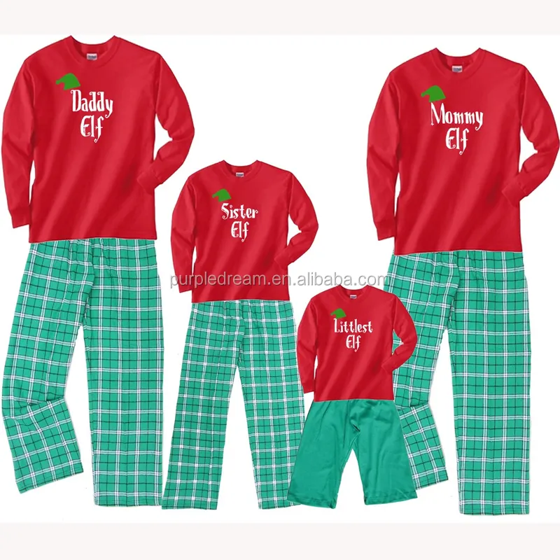 2021 Household Family Matching Outfits Mum Daddy And Me 2 Pieces Pajamas
