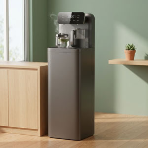 Distributeur d'eau gris neuf avec affichage numérique, contrôle de la température, grande capacité, électrique/alimentation CA, garantie de 3 ans pour la maison - Product Image 2