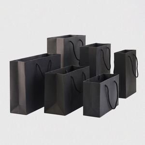 OEM Custom Printed <b>White</b> <b>Paper</b> Carrier <b>Bag</b> Cardboard Design With Handles for Supermarket and Food Outer Packaging - Product Image 3