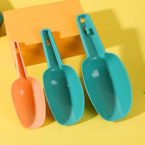 Juego de cucharas de Hielo 3 en 1, pala de plástico grueso para comida, harina, arroz, té, pala de plástico para el hogar - Product Image 2