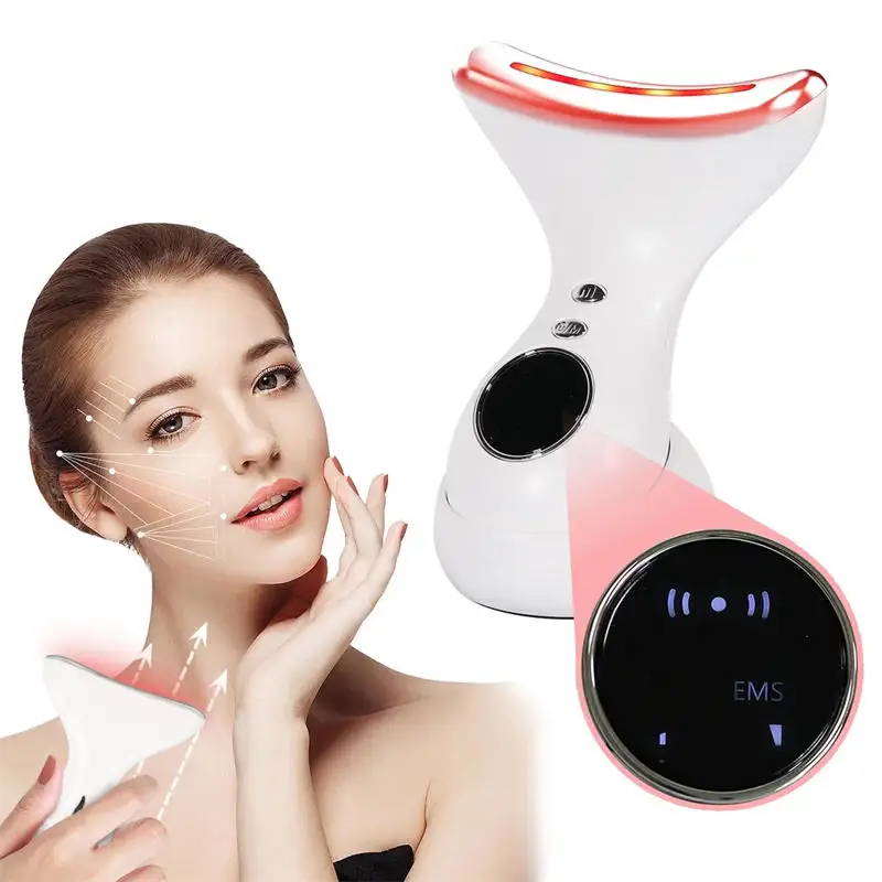 Beauty family holds the mini neck face lifting beauty device USB charging neck face massager neck face beauty device