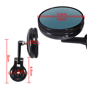 22mm 7/8 ''Rétroviseurs <span class=keywords><strong>de</strong></span> barre d'extrémité <span class=keywords><strong>de</strong></span> <span class=keywords><strong>guidon</strong></span> <span class=keywords><strong>de</strong></span> moto en aluminium rétroviseur latéral pour <span class=keywords><strong>Cafe</strong></span> <span class=keywords><strong>Racer</strong></span> - Product Image 4