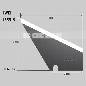 Jwei j356 V-cắt lưỡi dao vật liệu hợp kim cao cấp vonfram thép rãnh cắt lưỡi jingwei đóng hộp phần cứng - Product Image 4