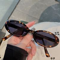 Kingseven — lunettes de soleil ovales colorées œil de chat pour hommes, tendance populaire, Rivets rétro, décoration, dégradé bleu rose, 2022