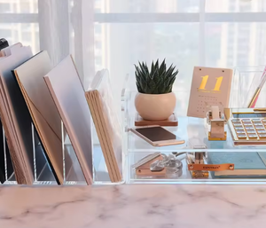 Étagère murale flottante transparente en acrylique pour la présentation de livres à la maison ou au bureau – Vente en gros - Product Image 6