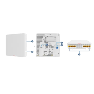 Point d'accès Wi-Fi intérieur AP661 02355VFC 11ax, 2+2+4 Tri-bandes, antenne intelligente, USB, BLE - Product Image 4