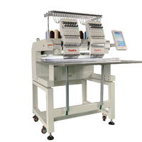 Software de máquina de bordado de monograma, área de trabajo computarizada, 2 cabezales, 12, 15, aguja múltiple, 500x400mm