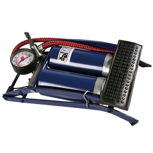 Inflador de neumáticos con bomba de doble pie con presión máxima de 7 bares - Product Image 1