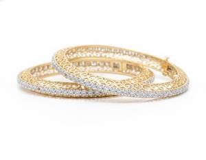 Bracelets solitaires de luxe, bijoux fins avec diamants brillants pour femmes, pour les occasions de soirée, les mariages - Product Image 2