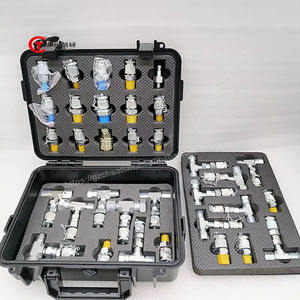 Pezzi di ricambio idraulico per escavatore manometro diagnostico kit di prova portatili adatti a tutti i modelli di precisione del dispositivo - Product Image 1