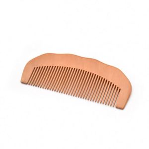 <b>Creative</b> <b>Gift</b> Peachwood Hair Comb Anti Static Biodegradable Wood Comb for Women - Product Image 1