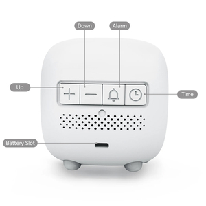 Biểu Tượng Tùy Chỉnh Trẻ Em Cạnh Giường Ngủ Thức Tỉnh Đèn Phòng Ngủ Đứng Bảng Trẻ Em Dễ Thương <span class=keywords><strong>Mini</strong></span> LED Kỹ Thuật Số Bàn Đồng Hồ Báo Thức Với Ánh Sáng Ban Đêm - Product Image 6