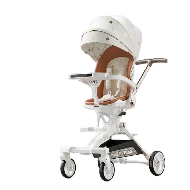 Poussette multi-fonction innovation Oxford landau pour bébé poussette pour bébé