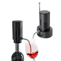 Sinowin Distributeur D'alcool Pompe Verseur Whisky Décanteur Automatique Électrique Aérateur De Vin Avec Base