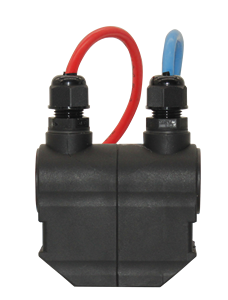 เครื่องวัดอัลตราโซนิกแบบหนีบ BTU สำหรับวัดความร้อนแบบดิจิตอลติดผนัง สำหรับน้ำ น้ำมัน ของเหลว RS485 พลาสติก ABS OEM - Product Image 1