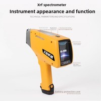 Spectromètre d'analyse d'alliages portatif Aigesiwei AG-3000, sonde haute sensibilité, refroidissement Peltier, haute précision, sans consommables