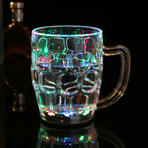 Vaso de Vidrio con Luces LED Intermitentes para Niños, con Líquido Luminoso Activado por Luz, Resistente al Agua y Duradero, para Fiestas de Halloween, Venta al Por Mayor - Product Image 3