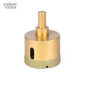 Feida tùy chỉnh khô chân không brazed kim cương lõi khoan bit 6mm-60mm <span class=keywords><strong>Hex</strong></span> Shank cho sứ gốm gạch đá cẩm thạch Granite lỗ thấy - Product Image 5