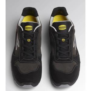 DIADORA UTILITY-701,179896-C0732/46 Calzado de seguridad de corte bajo negro/Gris Carbón a prueba de arañazos, repelente al agua y transpirable - Product Image 2