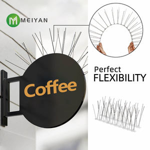 Plastic Basis Roestvrijstalen Vogel Spike Duif Rvs Plastic Duif Controle Spikes Te Koop - Product Image 4