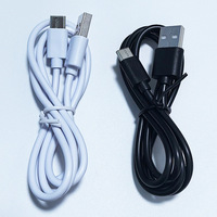 Cables de Carga USB C de 2A y 0.3m, Carga Rápida Universal, Cable USB A Macho a Tipo C