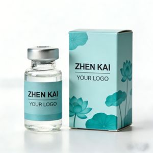 Étiquettes d'emballage de peptides spécifiques au <span class=keywords><strong>laboratoire</strong></span>, autocollants pour flacons en verre à <span class=keywords><strong>forte</strong></span> adhérence pour usage pharmaceutique personnalisé - Product Image 1