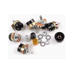 WH138-1 B 5K/10K/20K/50K/100K con interruptor, potenciómetro, resistencia ajustable, controlador de velocidad - Product Image 1