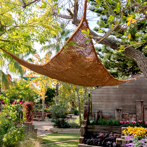 Eco2go Vietnam Eco-Friendly Coir Shade Sail Manual Operation Retractable Anti-UV Natural Coconut Fiber for Balcony <b>Outdoor</b> Use - Product Image 1