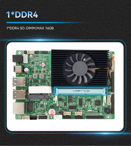 Placa Base Industrial de 3.5 Pulgadas con CPU Core de 4ª y 5ª Generación, DDR3L 204 Pines, Memoria de 1600 MHz, Wifi, BT, LVDS - Product Image 4
