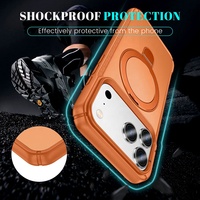 Coque de protection antichute de luxe robuste pour iPhone 18 Pro Max 17 16 15 14, étui magnétique antichoc pour téléphone portable