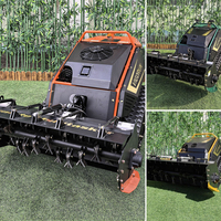 Tondeuse à gazon robotisée intelligente de qualité garantie, grande tondeuse robotisée 24hp, broyeur robotisé pour les zones résidentielles et les réserves naturelles