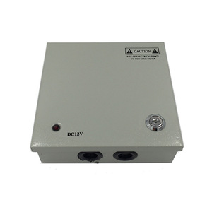 Centralized Power Supply Box <b>12V</b> 5A 4 Channel LED CCTV Monitoring DC <b>Switching</b> Power Supply for Surveillance Camera Light Strip - Product Image 1