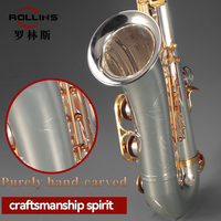 Professional High Grade Silver-plated Craft Woodwind Instrument Manufacturer Wholesale Retail X6-II Bb Tenor Saxophone