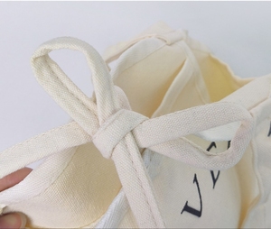 תיק בד עגול ידידותי לסביבה 16 אונקיות, תיק בד עגול ועמיד, ניתן להתאמה אישית בצבע ובעיצוב, תיק קניות - Product Image 2