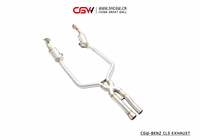 Tuyau d'échappement en acier inoxydable avec silencieux et valves pour BENZ CLS320 CLS400 E320 E400 3.0T