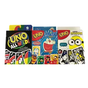Mattel Uno Dos Flip! Tin Box Family Card Game Entertainment Fun Poker Party  Games Playing Cards Kids Toys - Card Games - AliExpress