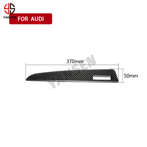 Cubierta embellecedora para salpicadero de coche, Panel de tablero de copiloto, pegatina de fibra de carbono para Audi Q5 <span class=keywords><strong>8R</strong></span> 2010-2018 SQ5 <span class=keywords><strong>8R</strong></span>, accesorios de Interior de coche - Product Image 6