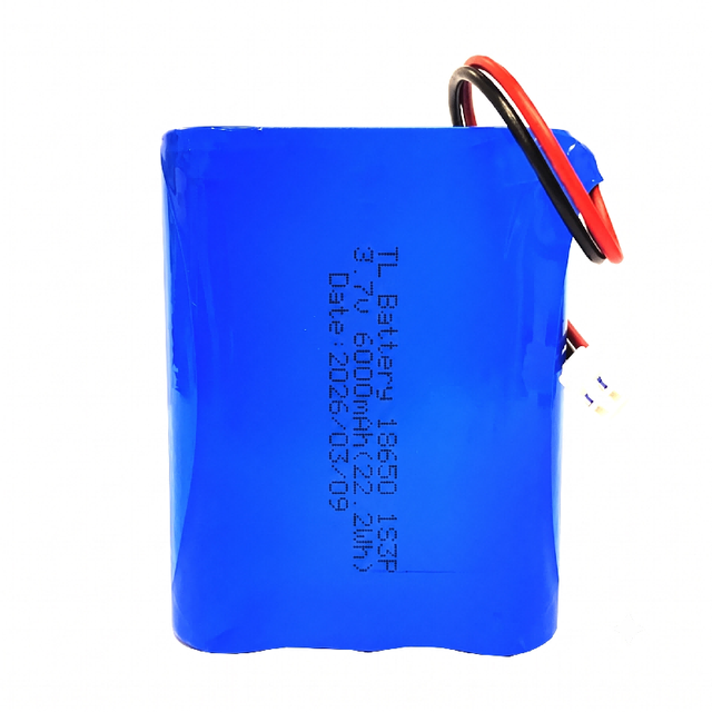 Customized 18650 Battery Pack 3.7V 7.4V 11.1V 2000mAh 3000mAh 5000mAh 6000mAh Battery Packs OEM Capacity Li-Ion Batteries Pack