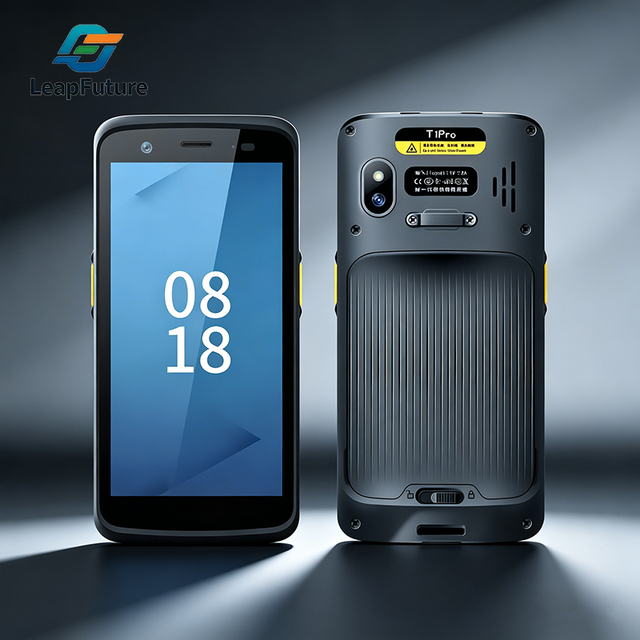 Leapfuture Rugged Mobile Data Terminal PDA Android 14 4GB 64GB NFC Industrial Barcode Scanner for Logistics & Warehouse
