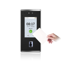 Sistema de control de acceso facial Reconocimiento facial dinámico IP65 Lector DE ASISTENCIA DE TIEMPO inteligente a prueba de agua y polvo