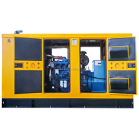 Vente directe usine – Générateur diesel silencieux à démarrage automatique 80kW/100kVA Yuchai Weichai BAUDOUIN, insonorisé, à châssis ouvert, industriel, triphasé 4