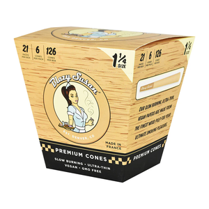 Conos de papel higiénico Blazy Susan, morados, tamaño 1 1/4 (6 por paquete) + tarjeta con cuchara RSV (21 paquetes en la caja completa) Papel de liar - Product Image 5