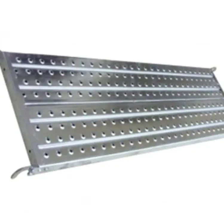 Material de acero inoxidable y plataforma galvanizada utilizada en andamios/tablones de acero