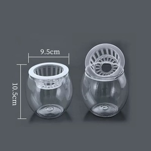 Pots de fleurs en plastique à arrosage automatique, pots de fleurs pour personnes paresseuses, adaptés à l'intérieur, en différentes formes et tailles. - Product Image 4