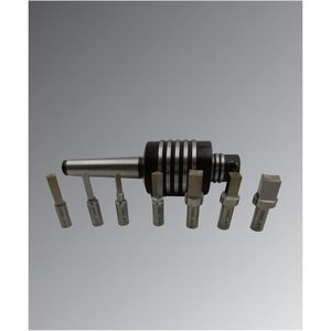 Assortiment de porte-outils rotatifs pour broches, ensemble de 7 pièces carrées, tailles impériales, conception à angle décalé de précision - Product Image 4