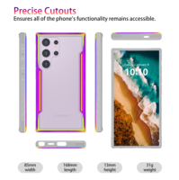 Vente en gros dur PC TPU antichoc métal étui de protection pour téléphone pour Samsung Galaxy S24 Ultra S23 S22 S21 Plus