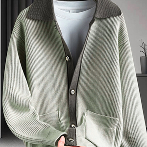 Ropa de Punto para Hombre, Estilo Casual Versátil con Cuello Redondo para Otoño/Invierno - Product Image 4