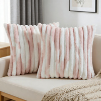 Housse de coussin carrée confortable pour canapé-lit de salon personnalisé