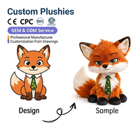 Peluche chien personnalisée de haute qualité, mignonne, avec fonction anti-stress, idéale pour les fêtes