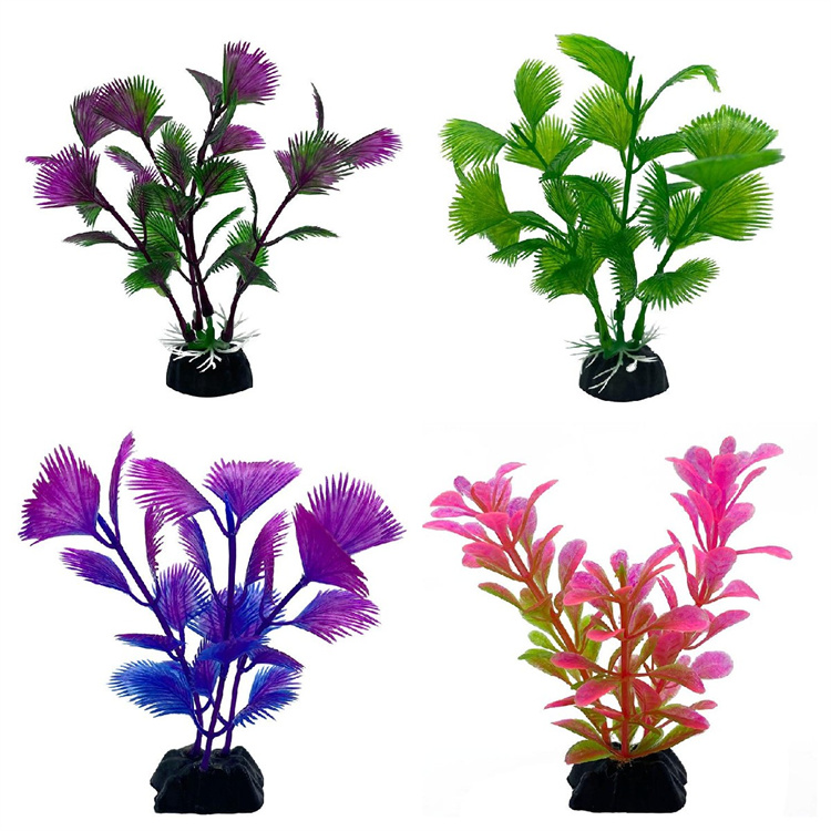 Hot Sale Aquarium Decoração 2inch 3inch Plantas Aquáticas Frente